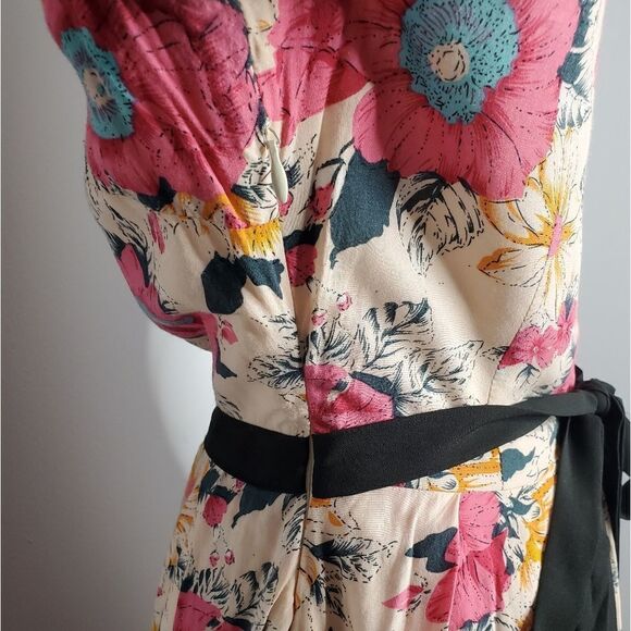 MODCLOTH dress Frock Shop retro floral sleeveless with‎ pockets S - Picture 6 of 9
